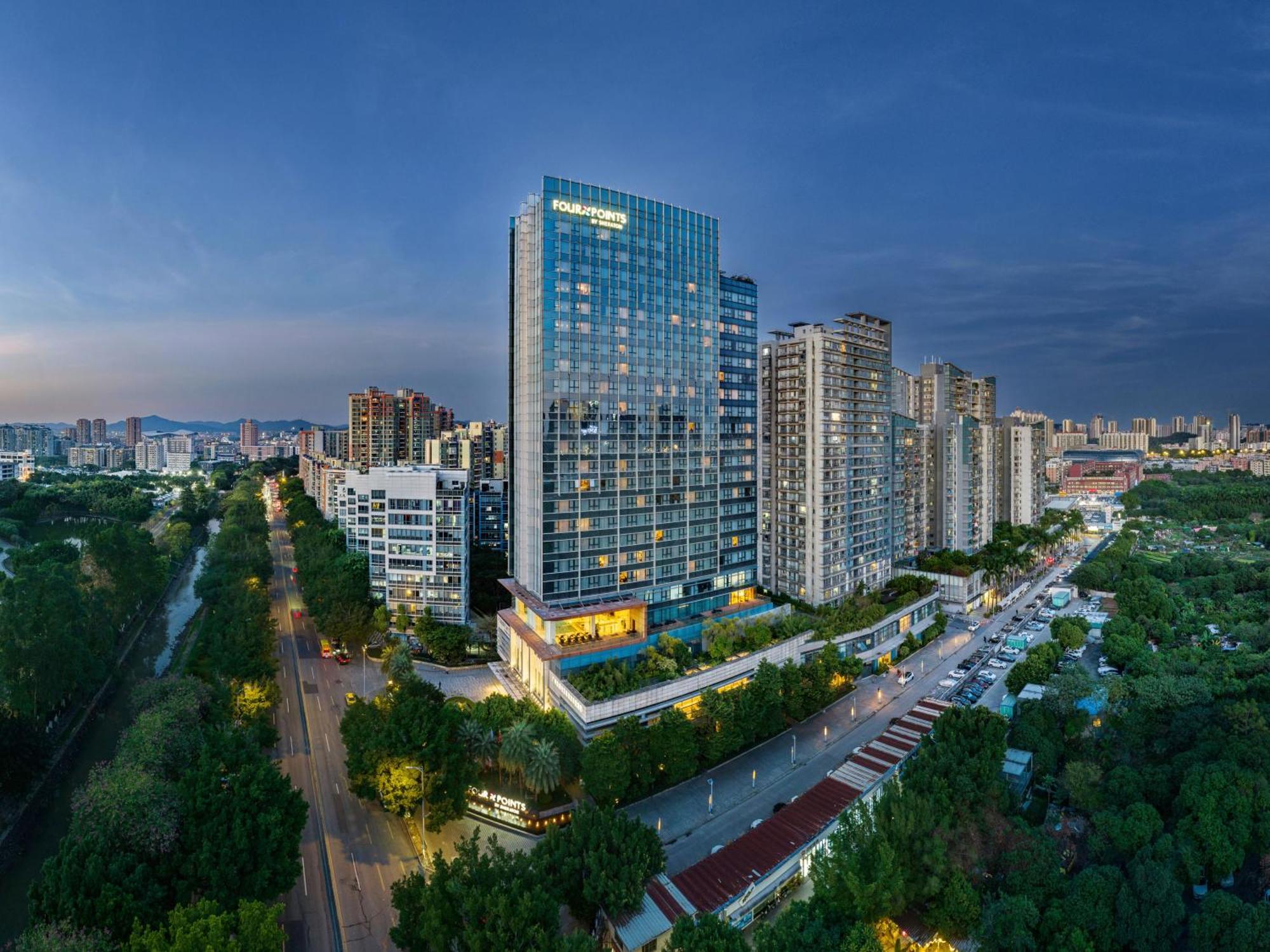 โฟร์ พอยต์ บาย เชอราตัน กวางโจว ตงผู Hotel ภายนอก รูปภาพ